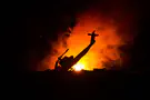 Уникальный успех. Украина сбила с морского дрона вертолёт России