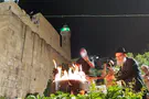 Zionist yeshiva students celebrate Lag Ba'Omer in Hebron