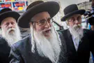 צילום: Yonatan Sindel/Flash90 מול כלא 10: האדמו"ר תקף את הציונות הדתית