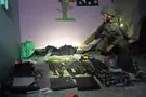 IDF spokesperson IDF hits Hamas arsenal hidden beside hospital