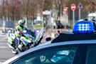 German police officer punches pro-Palestinian protester