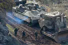 Hezbollah drones strike unmanned engineering vehicles