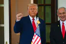 Netanyahu lands in Washington ahead of meeting with Trump