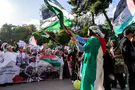 Protesters rally against ship carrying F-35 parts to Israel