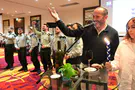 Ori Megidish and Shai Abramson lead Havdalah ceremony