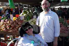 Gila Ghermiza, is immobilized by ALS