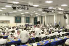 Праздничная трапеза Дня Независимости в ешиве Бейт-Эль