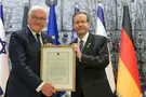 Israeli Presidential Medal of Honor awarded to German President