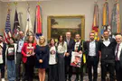 Hostage families meet WH Chief of Staff, Press Secretary