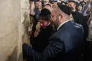 Argentina's President sheds a tear at the Western Wall