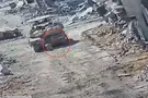 Hamas terrorist plants bomb on IDF tank, flees before blast