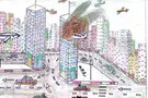 Coloring book in Khan Yunis depicts 9/11 attacks