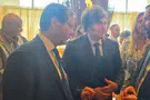 Binyamin Governor gifts President Milei millennia-old coin