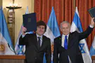 Netanyahu, Milei sign MOUs in Jerusalem
