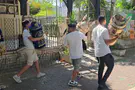 Torah scrolls rescued from synagogue hit in missile strike