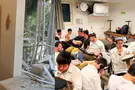 ארון הספרים שלא נפגע - והשטייגען בממ"ד