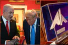 Мезуза в форме бомбардировщика В-2. Подарок Нетаньяху Трампу