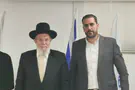 Chief Rabbi hosts Druze Sheikh