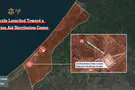Projectile launched near Rafah aid site in Gaza, IDF says