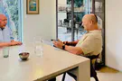 Bennett and Liberman meet to discuss war, government