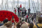 Gaza flotilla departs Barcelona again