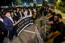 Violent clashes between haredim and soldiers at IDF prison