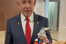 Netanyahu pulls out Bugs Bunny doll in video
