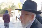 Раввин Дов Лиор поднялся на Храмовую гору