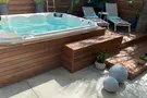 צילום: zngspa ג'קוזי לגינה הטרנד שמוביל את עיצוב החוץ