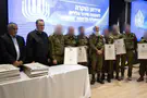השר כ"ץ העניק תעודות הוקרה לרבנות הצבאית