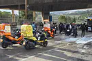 Haredi protester run over by car during demonstration