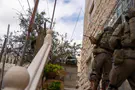 צילום: דובר צה"ל מבצע רחב בלב חברון