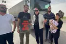 Watch: Yisrael Beytenu MK blocks aid trucks from reaching Hamas