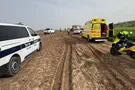 צילום: מד"א טרקטורון התהפך: אב נהרג, בנו נפצע קשה