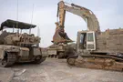 צילום: דובר צה"ל כלי הנדסי עלה על מטען, צה"ל הגיב