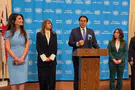 Amb. Danon hosts four Iranian women at the UN