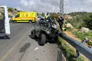 Suspected ramming attack in Binyamin region