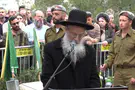 צילום: צבי ריבקין הספדו הכואב של הרב אליעזר מלמד