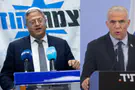 Yonatan Sindel, Miriam Alster/Flash90 Ben Gvir strengthens, Lapid weakens