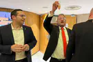 Ben-Gvir and party raise a toast