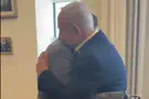 Эмоциональная встреча Ари Шпица с Биньямином Нетаньяху