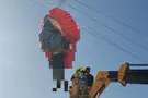 Paraglider injured after hitting power lines