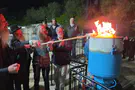 צילום: ערוץ 7 Lag Ba'Omer at the tomb of Rabbi Yehuda Bar Ilai