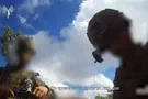 פגיעת הרחפן ממצלמת המתעדת המבצעית