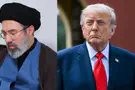 Reuters/Office of the Iranian Supreme Leader/WANA, White House Photo by Daniel Torok Trump between a rock and a hard place
