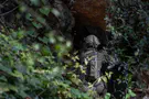 Footage from the tunnel destroyed in Har Dov