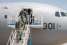 Israel’s new next-gen strategic aircraft lands at Nevatim Airbase