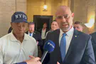Fmr. Mayor Adams, Knesset Speaker Ohana march together in NYC