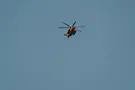 Ayal Margolin/Flash90 Yeshiva student exits helicopter shortly before crash