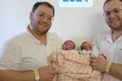 צילום: עיתון משפחה התאומים חגגו לידה כפולה - פעמיים